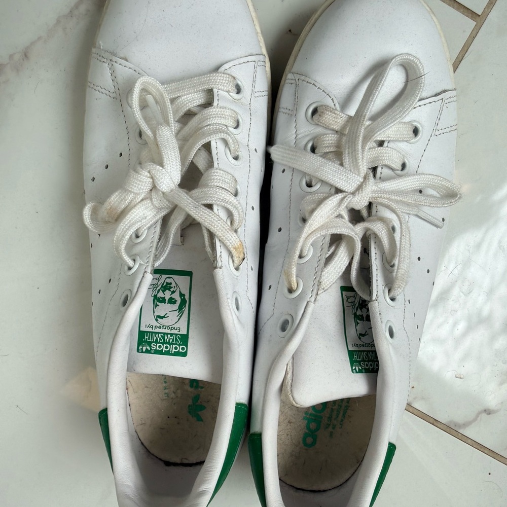 Adidas Stan Smith Men’s  White and Green Sneakers